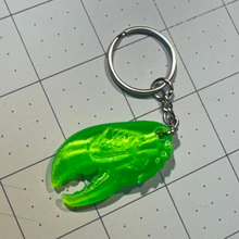 Load image into Gallery viewer, Dunk SB Lobster Claw Keychain 1.75” - Assorted Colors