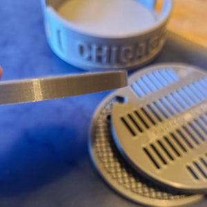 Chicago Manhole Cover Coasters